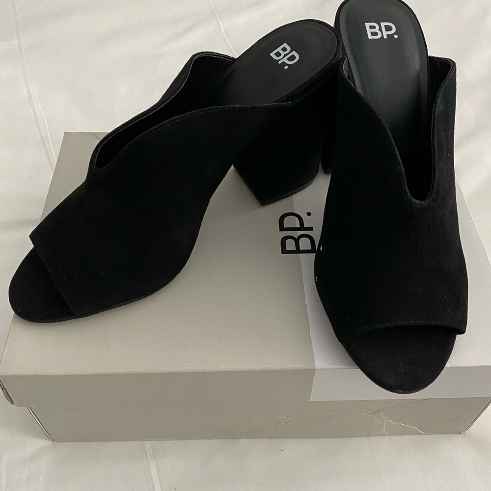 B.P. Tonya Open Toe Mule